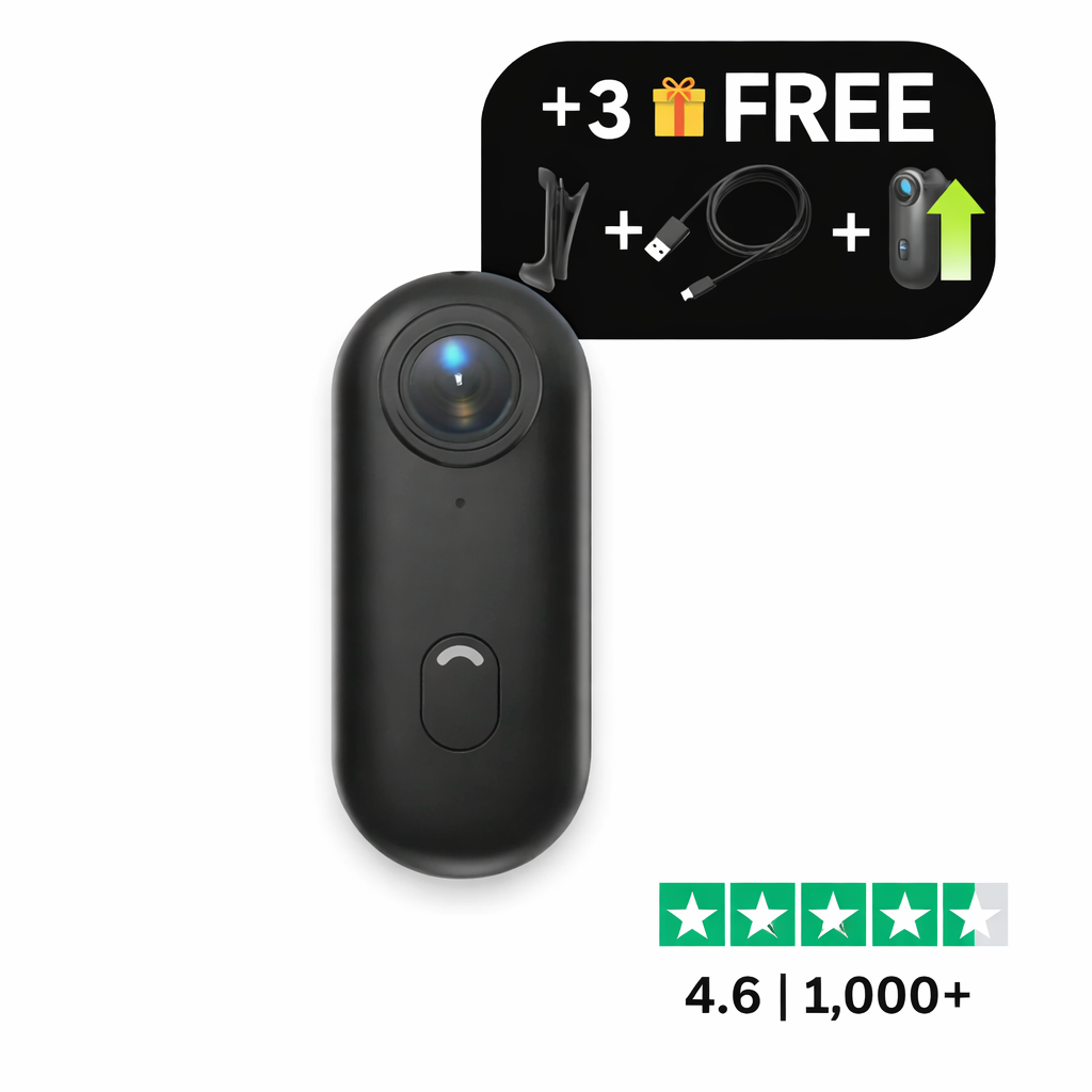 AutoNook™ - The #1 Smallest POV ClipCam